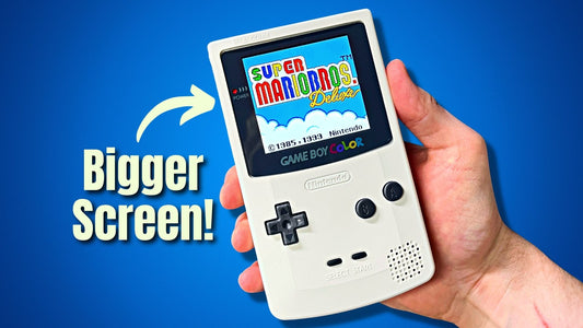 The BIGGEST and Best Game Boy Color Backlight Mod??