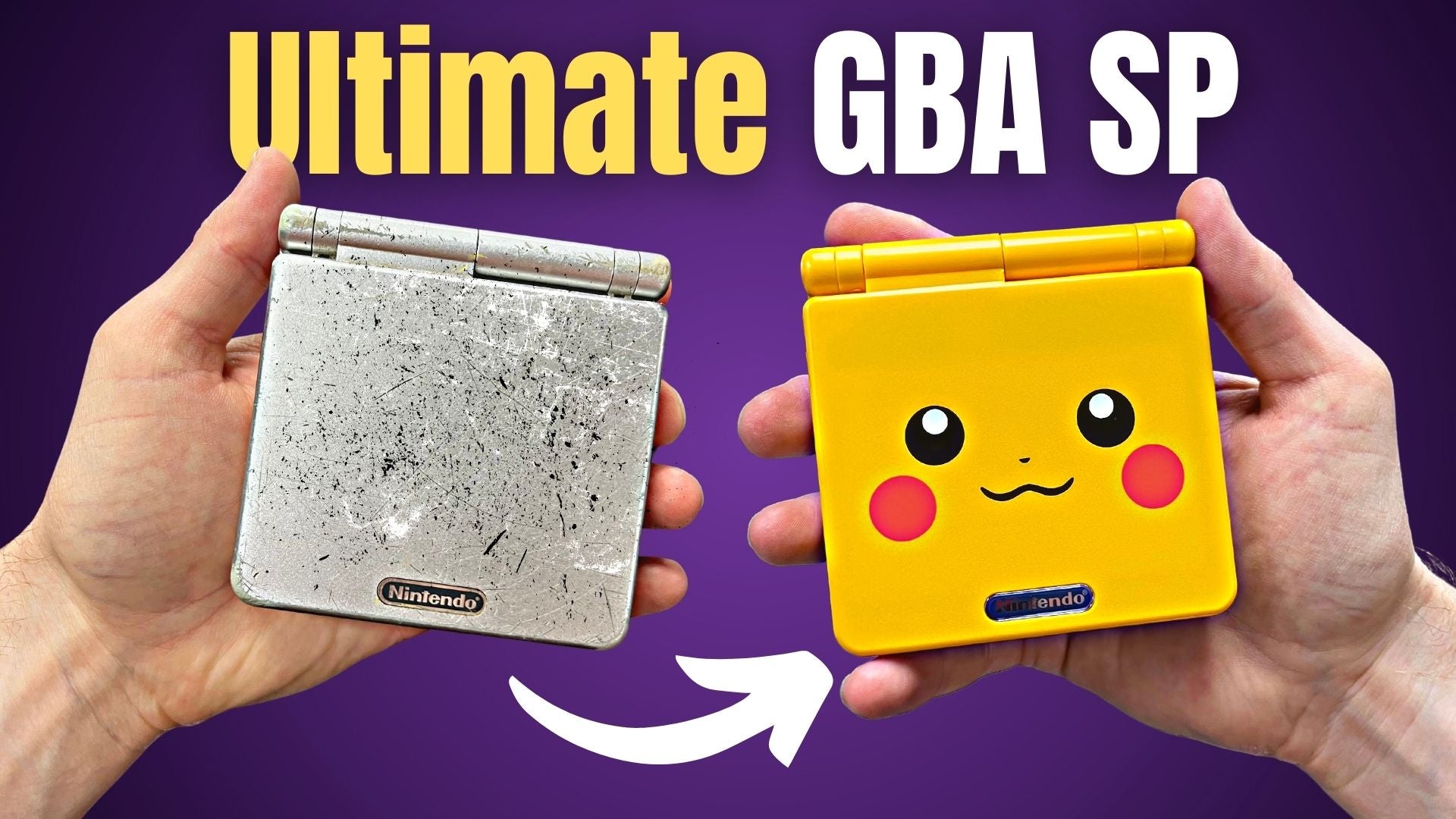 Fully Drop-In GBA SP Backlight Mod – Vetro Gaming