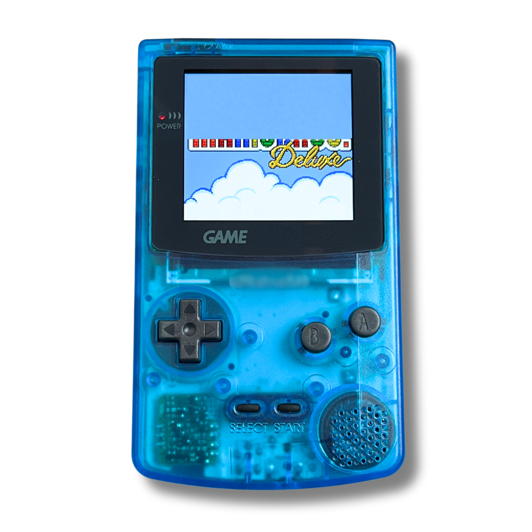 Game Boy Color with XL Q5 Laminated Backlight IPS Hispeedido