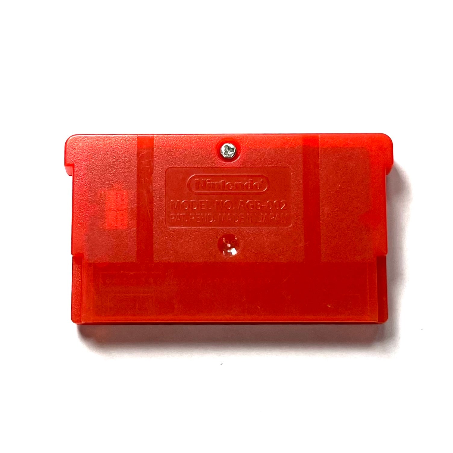 pokemon fire red cartridge label
